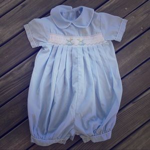 Lulu & me smocked romper